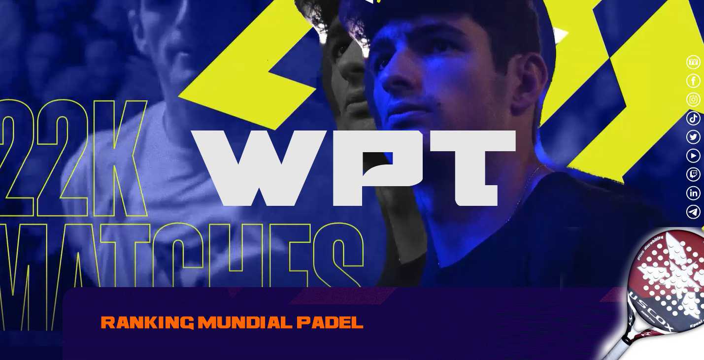 WORLD PADEL TOUR RANKING