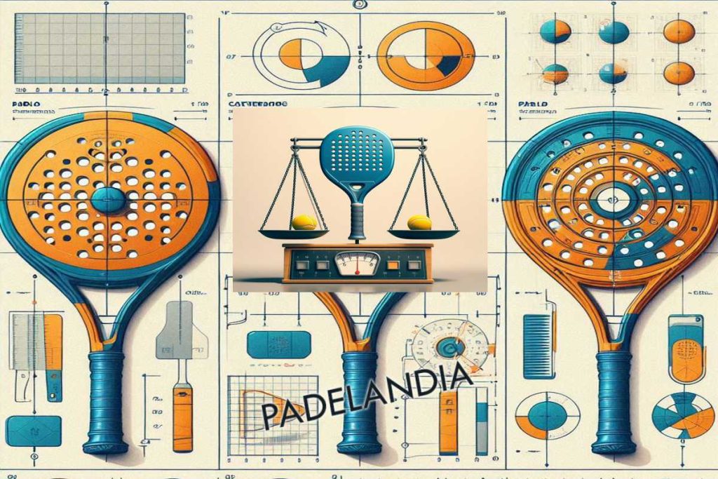 el balance en las paletas de padel