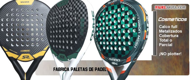 Marcas de padel fabricadas por Padelandia